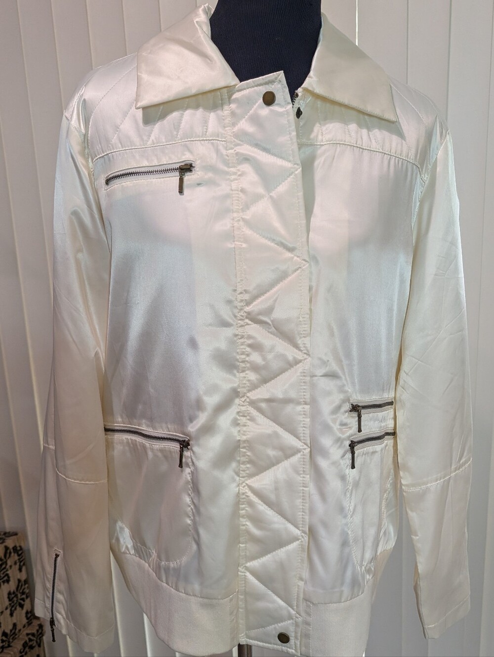 Chico's Zenergy Kylie Bomber Jacket